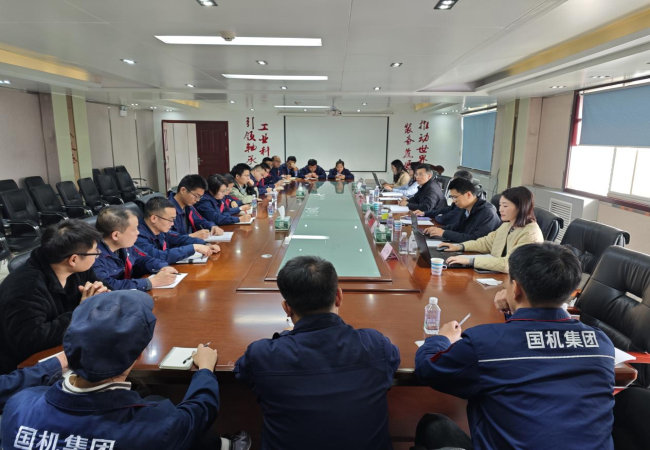 國機精工黨委書記、董事長、總經(jīng)理蔣蔚一行到軸研所調(diào)研